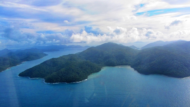 x oc Islands in the South China Sea Near Pulao Matak Sorry for the slight reflection It was taken from a helicopter