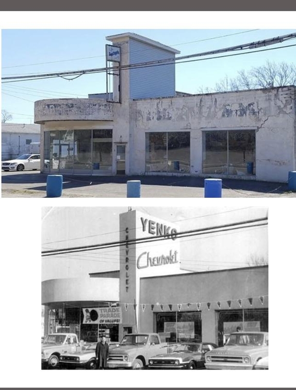 Yenko Chevrolet Dealership in Canonsburg Pennsylvania which closed in  Many very special customized Camaro Chevelles and Novas were sold here Photographers are unknown