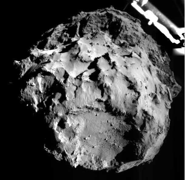 Yesterday the first soft landing on a comet took place some  million kilometers from planet Earth as the Rosetta mission lander Philae settled on the nucleus of CP Churyumov 