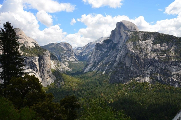 Yosemite Valley but this time from the ledge trail  x