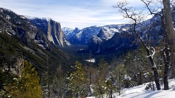 Yosemite Valley Inspiration point 