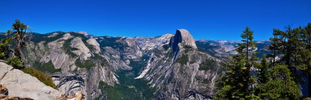 Yosemite Valley Panorama from Glacier Point 