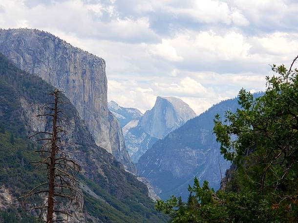 Yosemite Valley with El Cap and Half Dome 