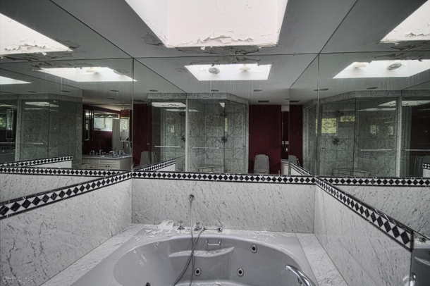 You can Watch Yourself go to The Bathroom Inside an Abandoned  Million Dollar Mansion in Toronto Ontario 
