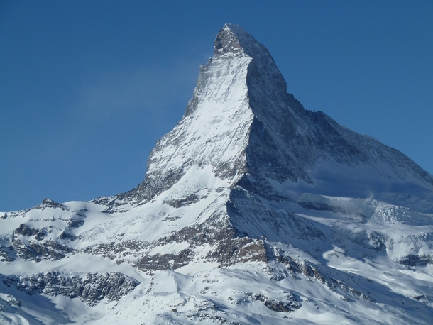 You have to take a whole bunch of pictures of the mighty Matterhorn Zermatt SWITZERLAND 