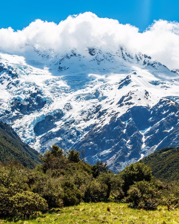 Zealandias Highest Peak Mount Cook New Zealand OC  x  jjcityscenes