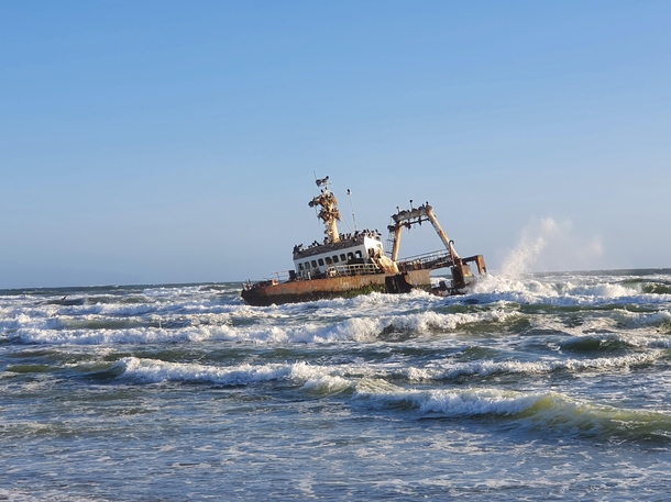 Ziela shipwreck - Skeleton coast - Namibia
