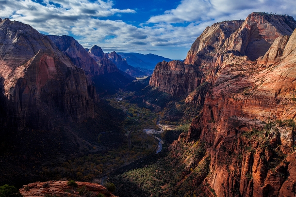 Zion National Park from Angels Landing 