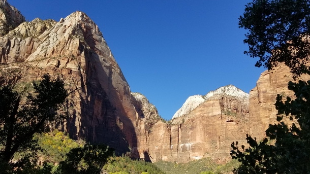 Zion National Park in Southern Utah USA OC 