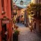 A cozy street in Como Italy