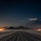 Mt Erebus in the deepest Antarctic winter  Photographed by Anthony B Powell
