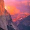 Tunnel View Sunset  Yosemite Valley CA 