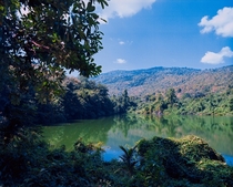  A small lake in Ramkhamhaeng National Park Sukhothai Thailand