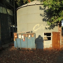  Abandoned grain silo on the Sacramento Delta x