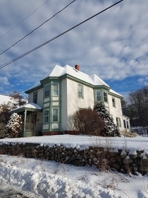  Abandoned house in Newport NH that I live next to Built in  and abandoned in 