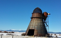  Abandoned Wig-Wam burner Formally used to burn by-products of lumber and plywood production Eastern Oregon