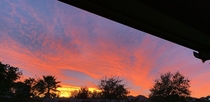  Beautiful sunset view from my yard
