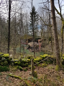  Found this house today in the forest next to a hotel Kristiansand South Norway