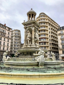 France - city of Lyon - Fountain of the Jacobins