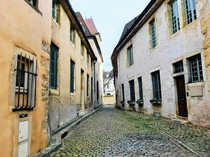  France - In the city of Beaune - rue denfer