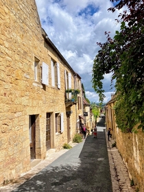  France - Lane of the village of Domme Dordogne