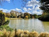  France - Paris  - Parc Montsouris created under Napoleon - The Duck Lake