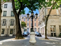  France - Rue and place Furstenberg - Paris In Saint-Germain-des-Pres a peaceful place where life is good