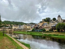 France - Village of Montignac and the Vezere Black Perigord
