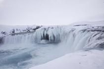  Godafoss Iceland in winter