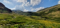  Haweswater Valley towards Small Water in the Lake District UK