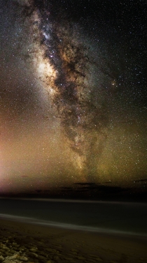  image panorama of the Milky Way in Maui 