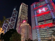  largest banks in Asias top  financial centre HSBC main building VS Bank of China Tower