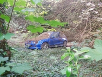  MG ZR found on whats left of a driveway whilst out on my daily walk in the suffolk countryside 