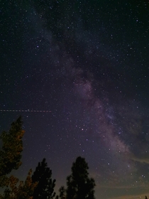  Milky way over Yosemite National Park again shot with my ppro