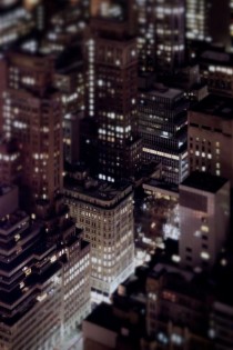  Miniature NYC by Sunset Noir
