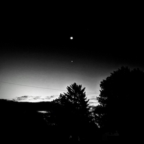  Moonrise over Venus