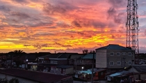  My favorite sunset picture yet Lagos Nigeria