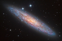  NGC  - The Sculptor Galaxy from my backyard observatory