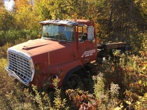  Old Ford truck abandoned on a logging road near Trout Creek ON