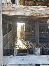  One of the very few buildings at Lake Valley ghost town in southern New Mexico