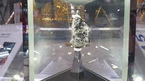  Original moon rock from the Apollo  mission in the technology museum Speyer in germany