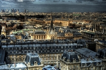  Paris A photo I took from the top of Notre Dame in 