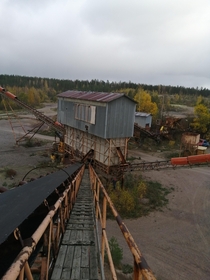  some old mining place in Hausjrvi Finland