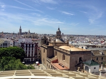  Spain - Seville - View from Metropol Parasol