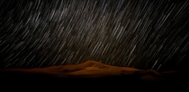  Star Trails Over the Sahara  x 