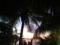  Sunset at Dragon Point Jamaica X