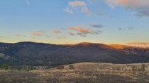  Sunset over Australian Bushland NSW  x 