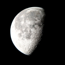  The Moon last night from sydney