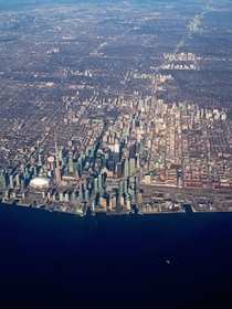  Toronto grid city Birds eye view 