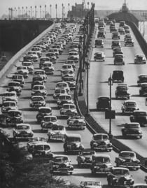 Traffic in New York City Photo Andreas Feininger 